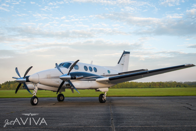 2001 Beechcraft King Air C90b Private Jet For Sale Presented